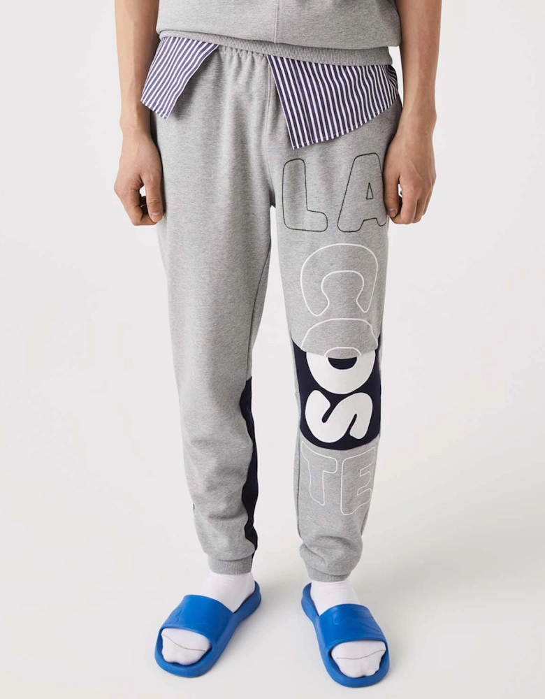 Heritage Destructed Branding Cotton Fleece Joggers