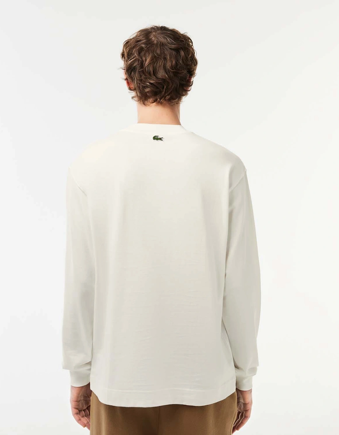 Long Sleeve Loose Fit Cotton T-Shirt