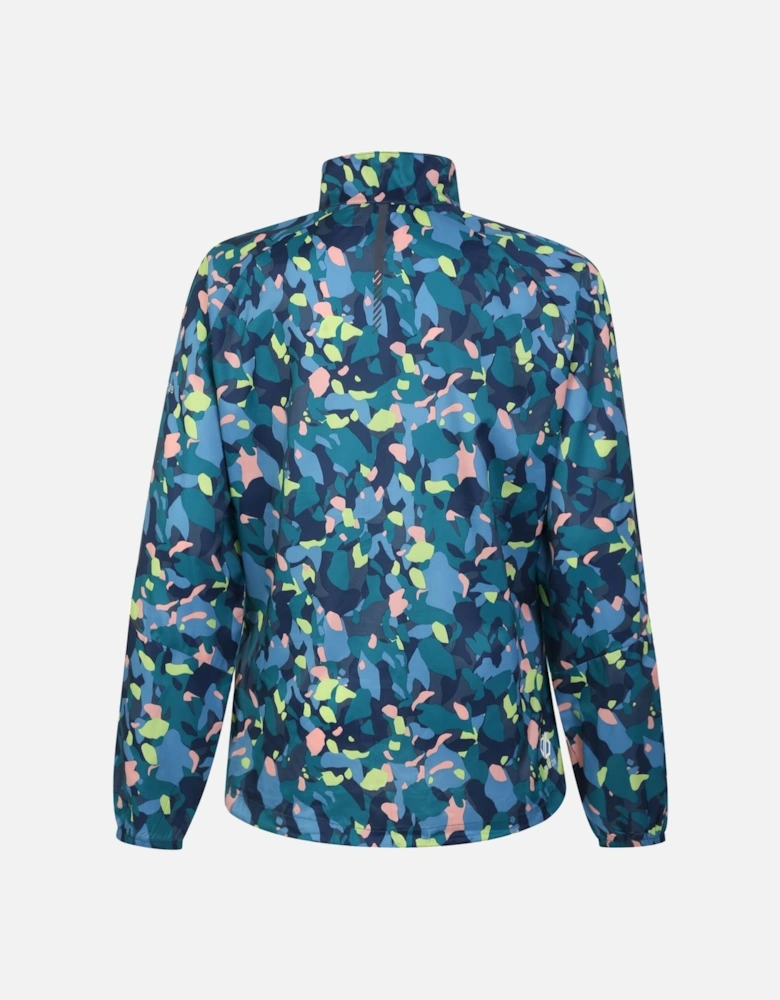 Womens/Ladies Resilient II Windshell Abstract Lightweight Jacket