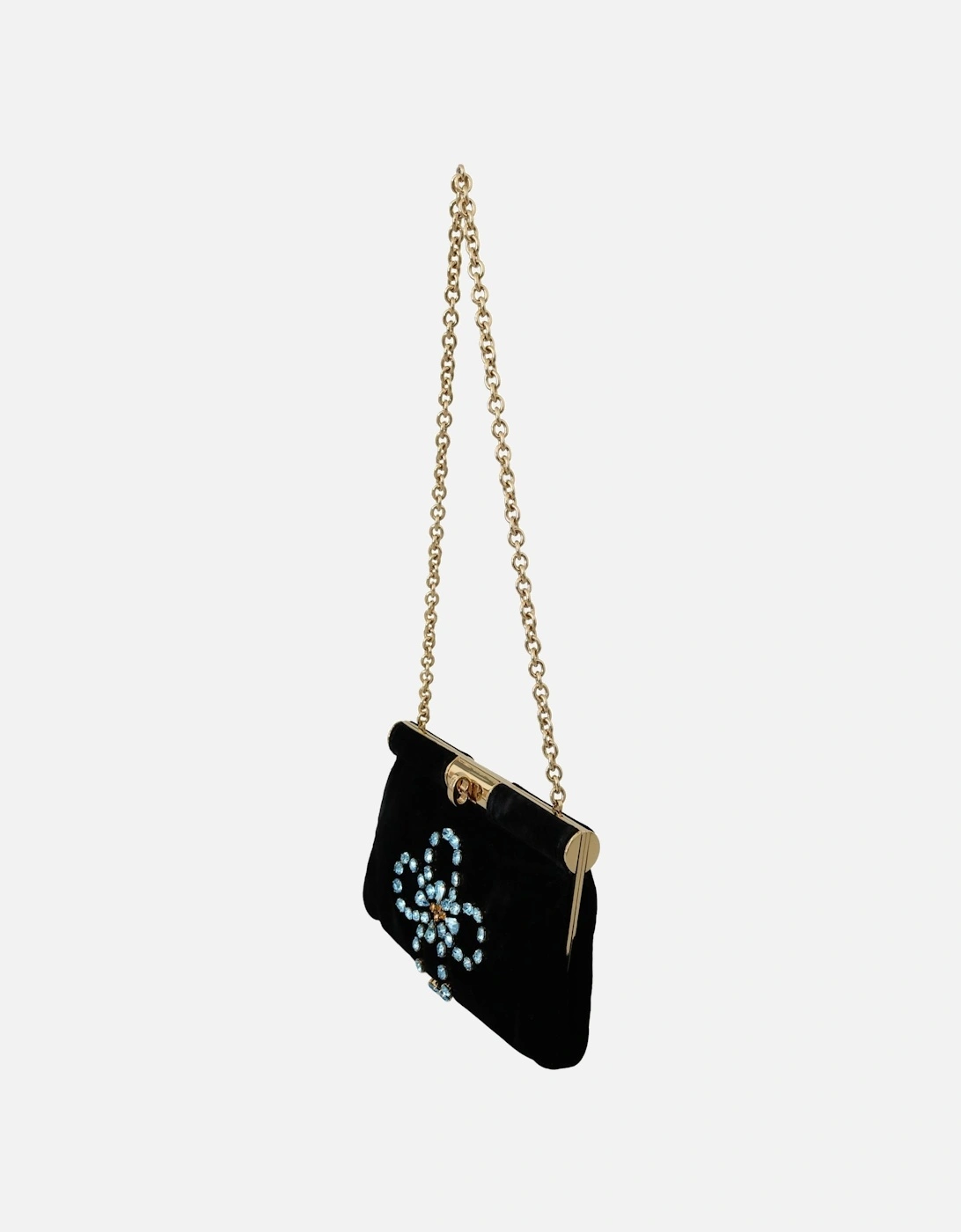 Luxurious Velvet Crossbody Party Bag Women - Black Crossbody Bags