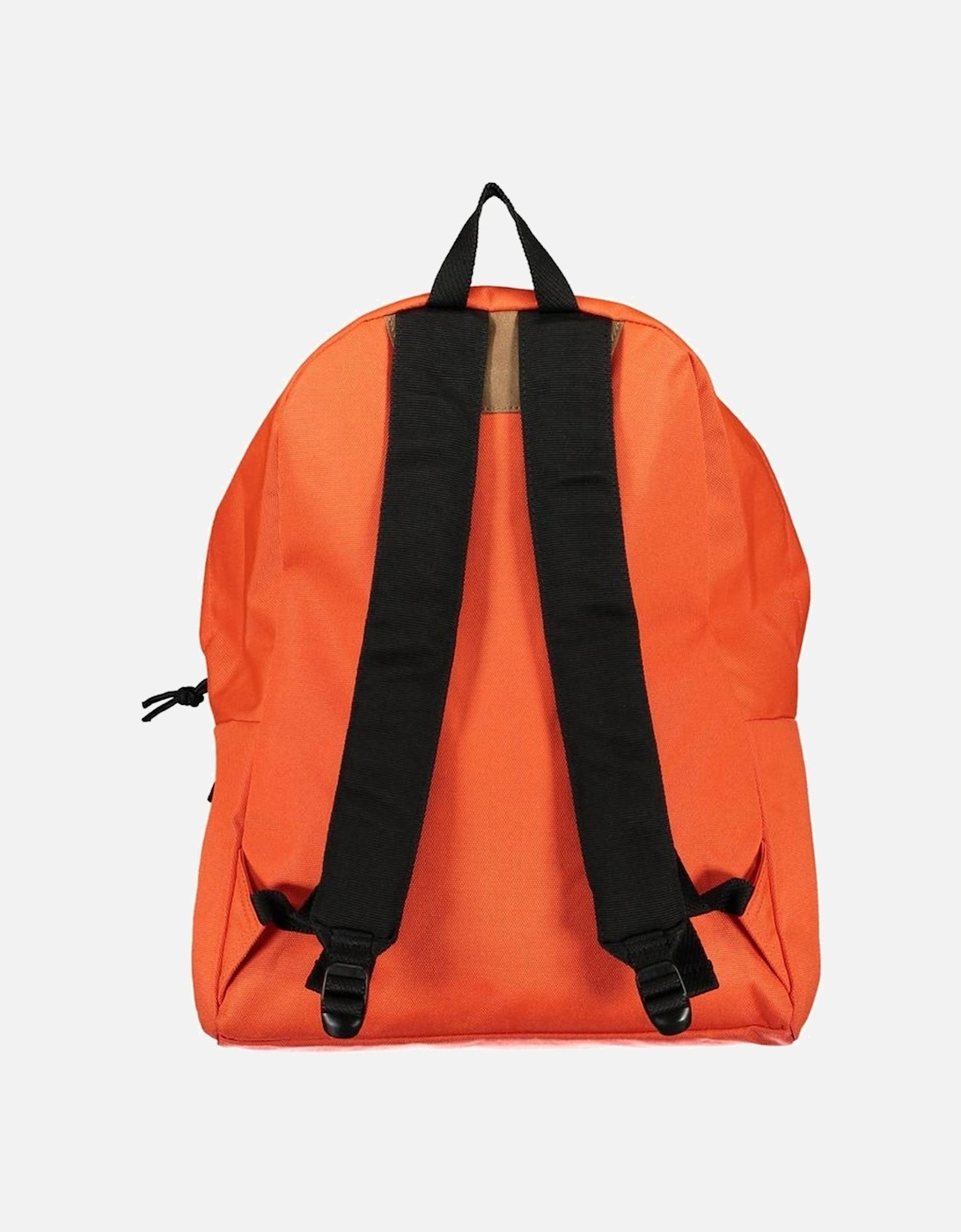 Leather Shoulder Bag with Gold Hardware Women - Orange Backpacks
