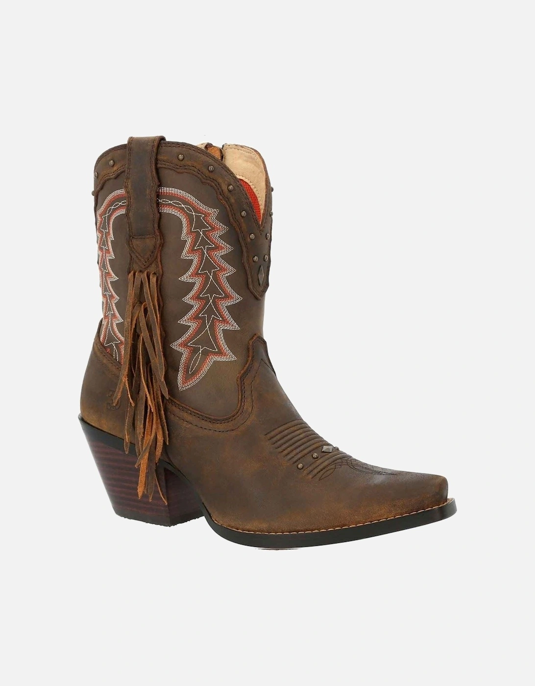 Crush Leather Women's Pecan Boots