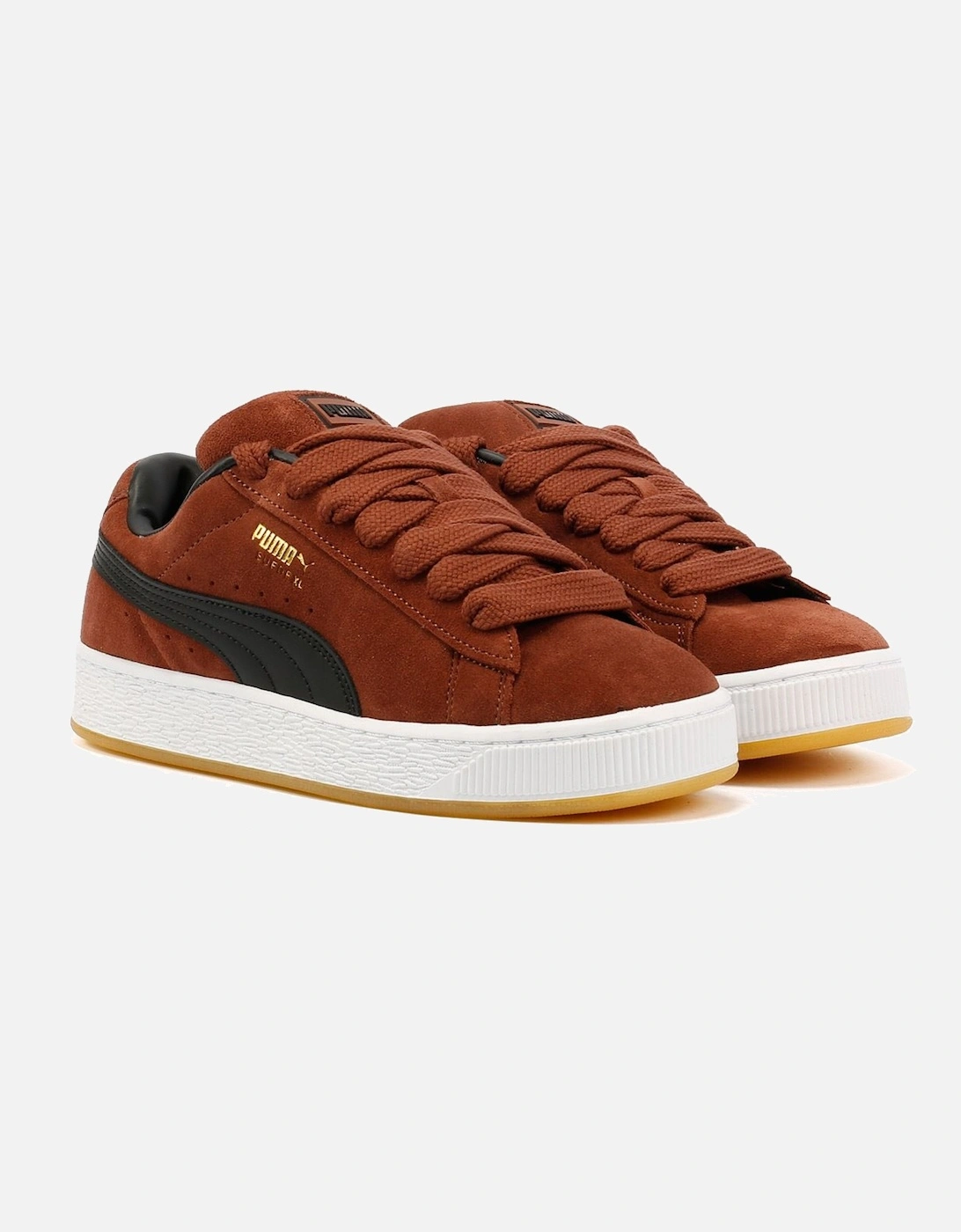 Suede XL Suede Chocolate Trainers, 9 of 8