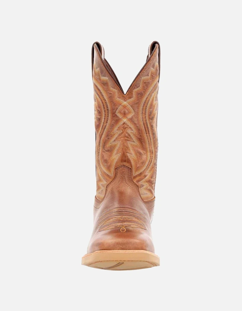 Rebel Pro Leather Men's Burnished Tan Boots