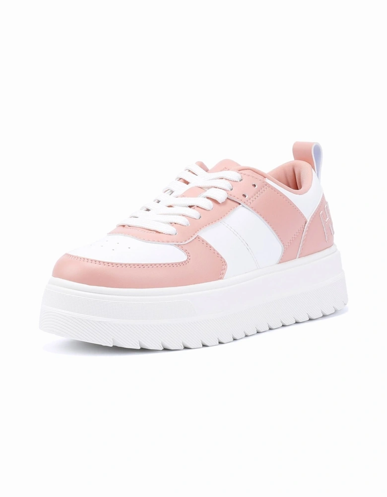 Hugo Lyssa Tennis Women's White/Pink Trainers