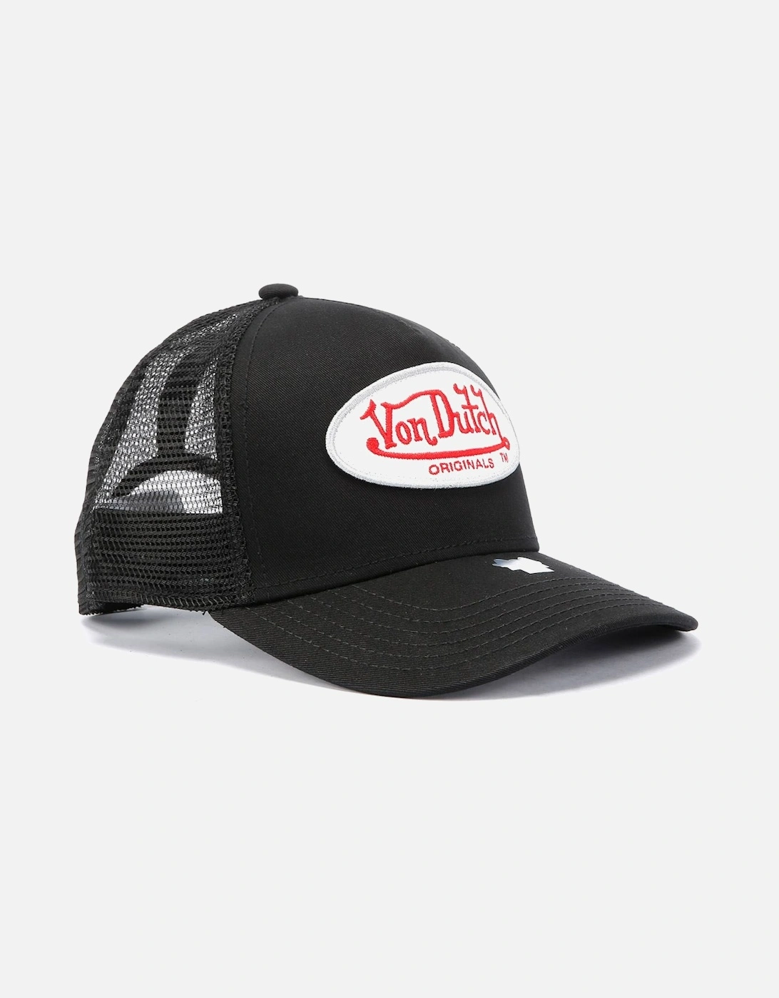 - 7030008 UNISEX ACC TRUCKER CAP BLACK