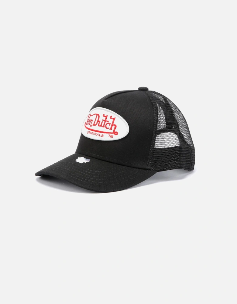 - 7030008 UNISEX ACC TRUCKER CAP BLACK