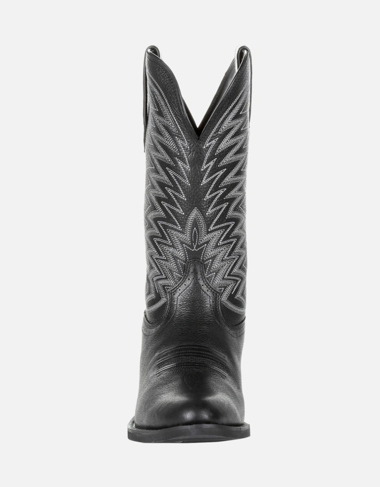 Rebel Frontier Leather Men's Black Onyx Boots