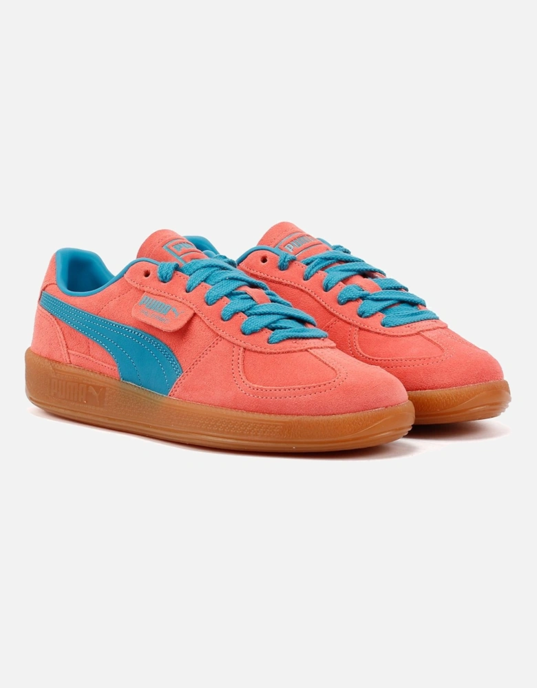 Palermo Leather Pink/Blue Trainers