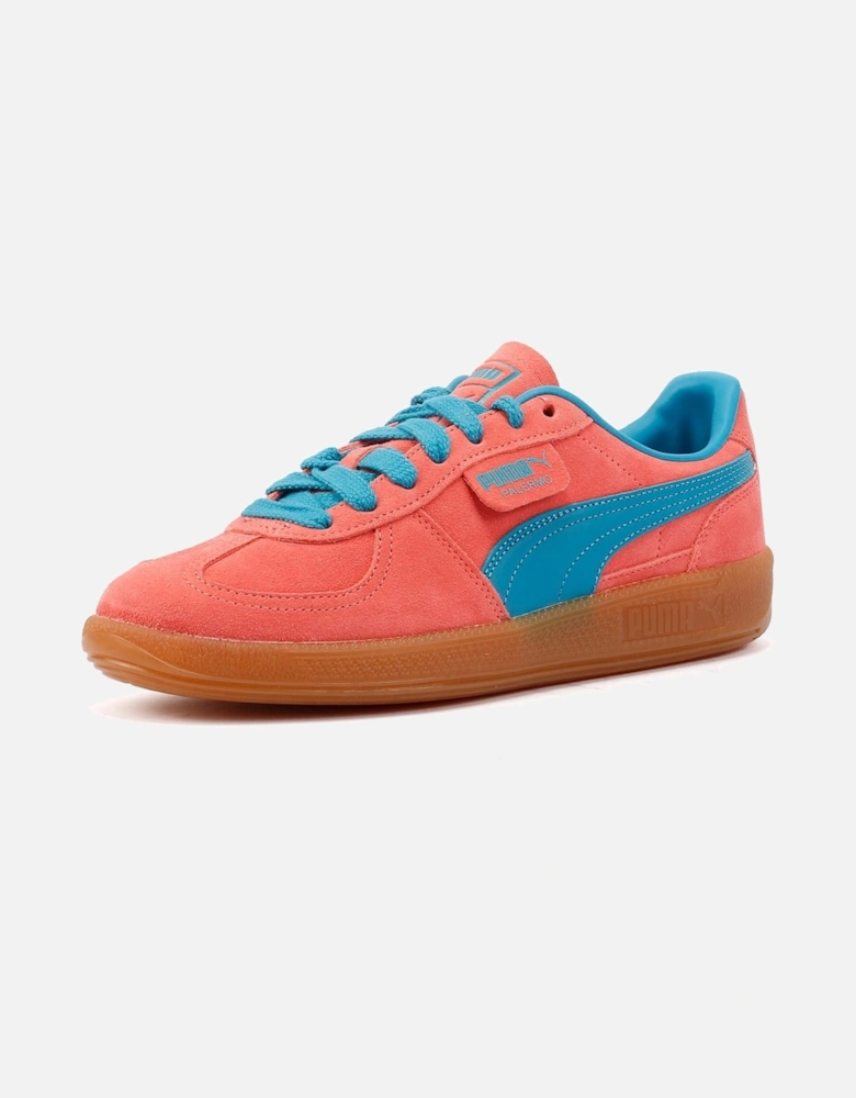 Palermo Leather Pink/Blue Trainers