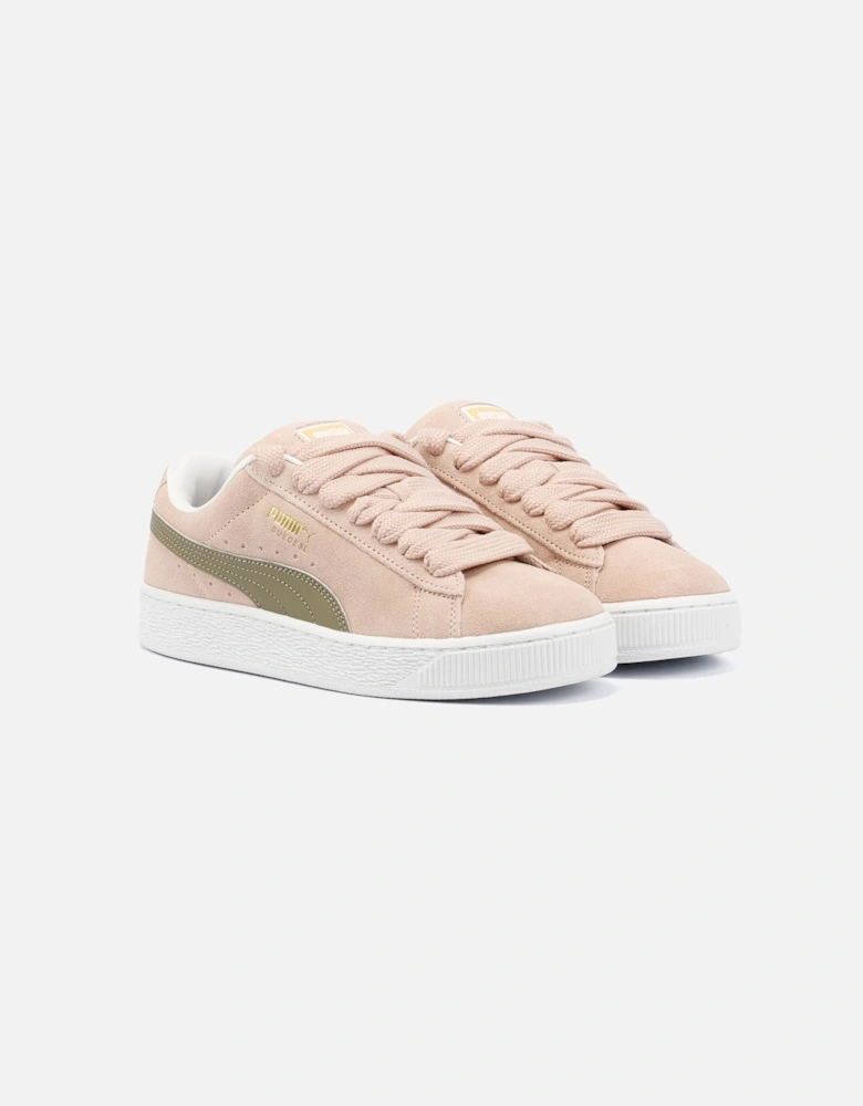 - 395205-55 UNISEX SUEDE XL ROSE QUARTZ/MOSS