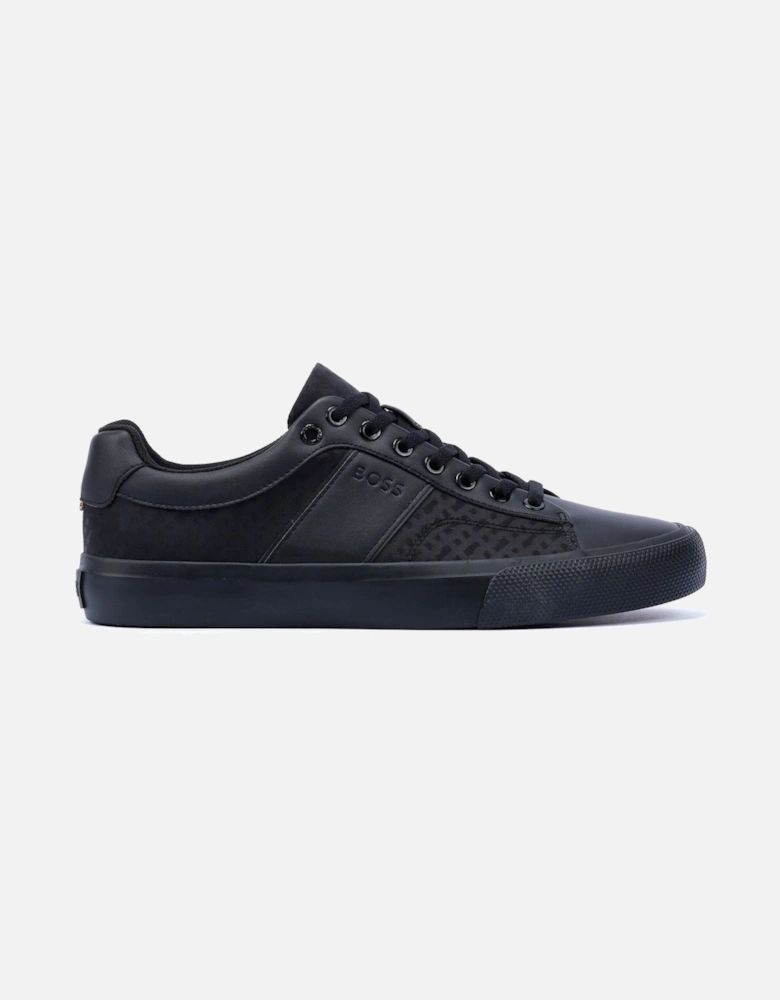 Boss Aiden Tennis Men's Black Trainers