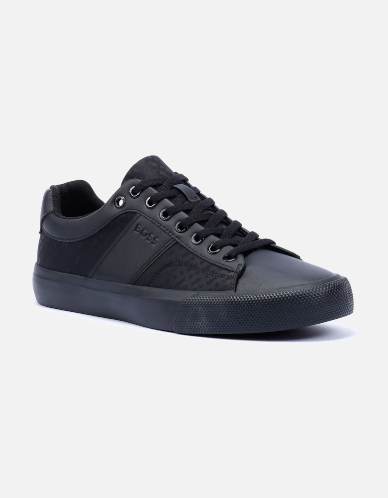 Boss Aiden Tennis Men's Black Trainers