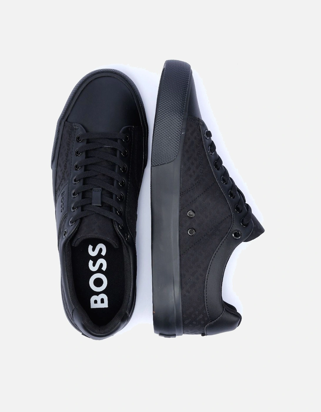 Boss Aiden Tennis Men's Black Trainers