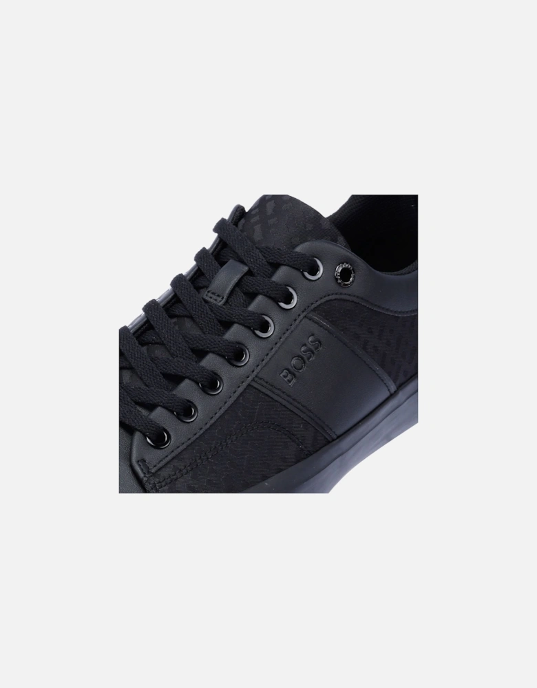 Boss Aiden Tennis Men's Black Trainers