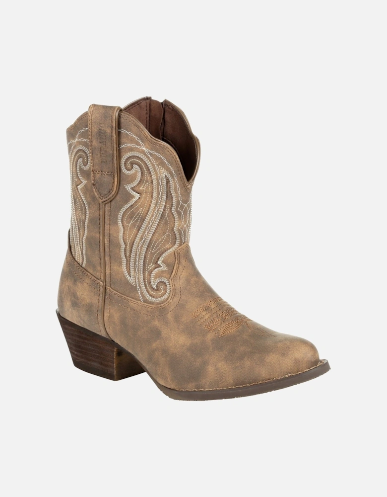 Crush Leather Women's Driftwood Boots