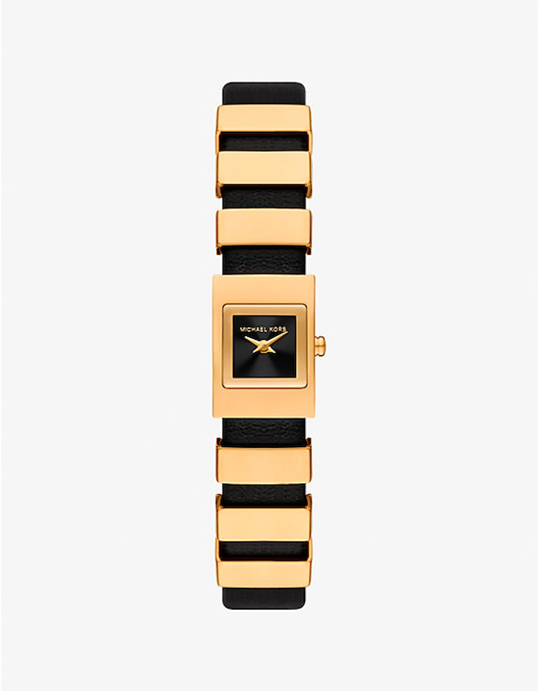 Mini Darrington Gold-Tone and Leather Watch, 2 of 1