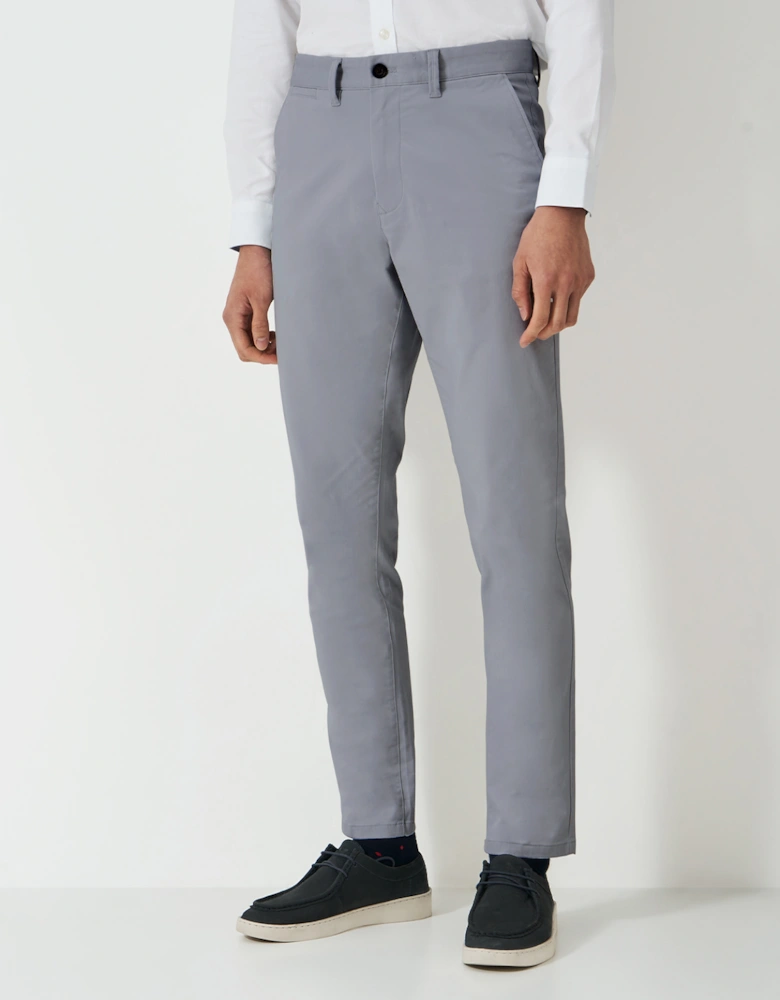 Men's Slim Chino Trouser Flint Grey