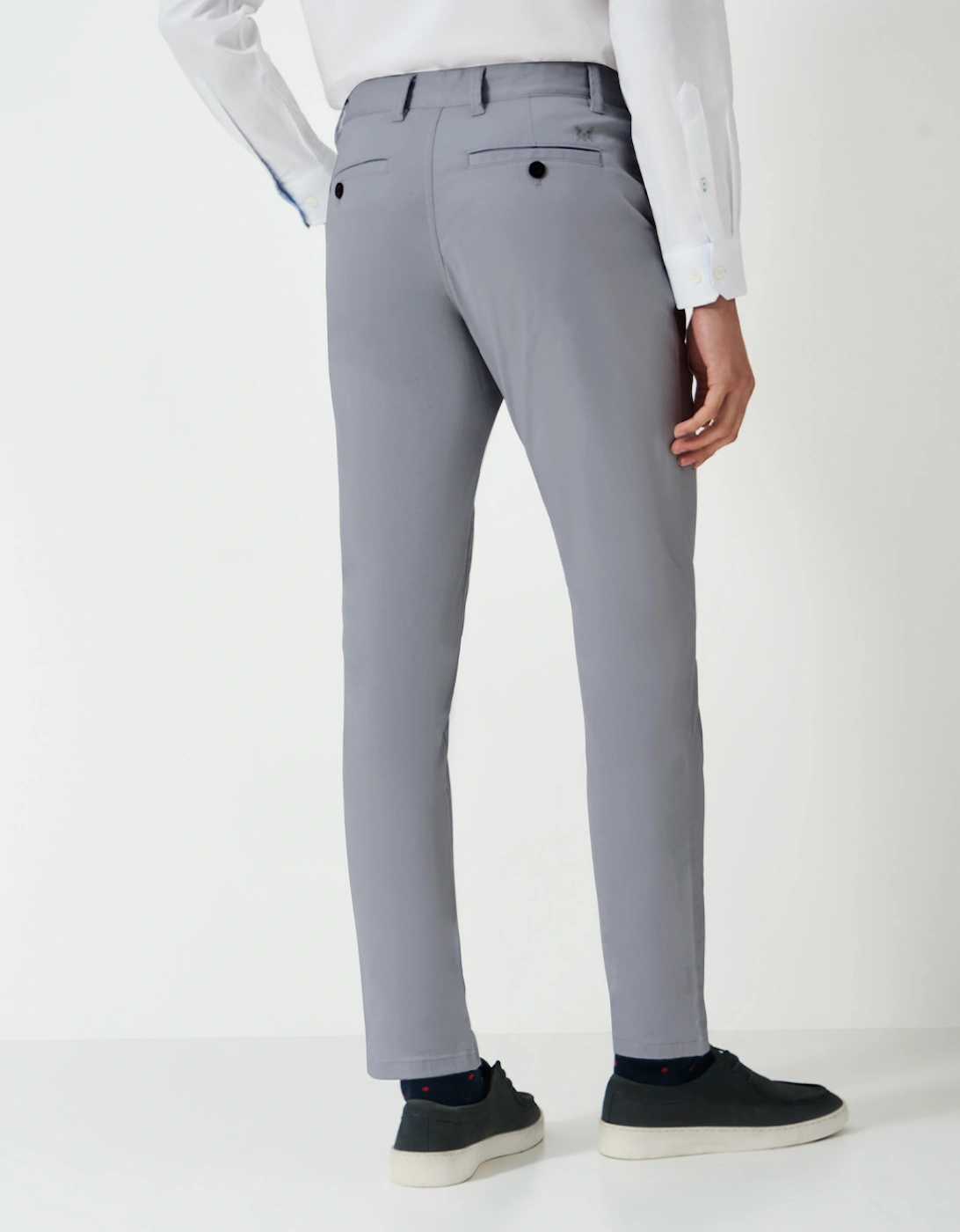 Men's Slim Chino Trouser Flint Grey