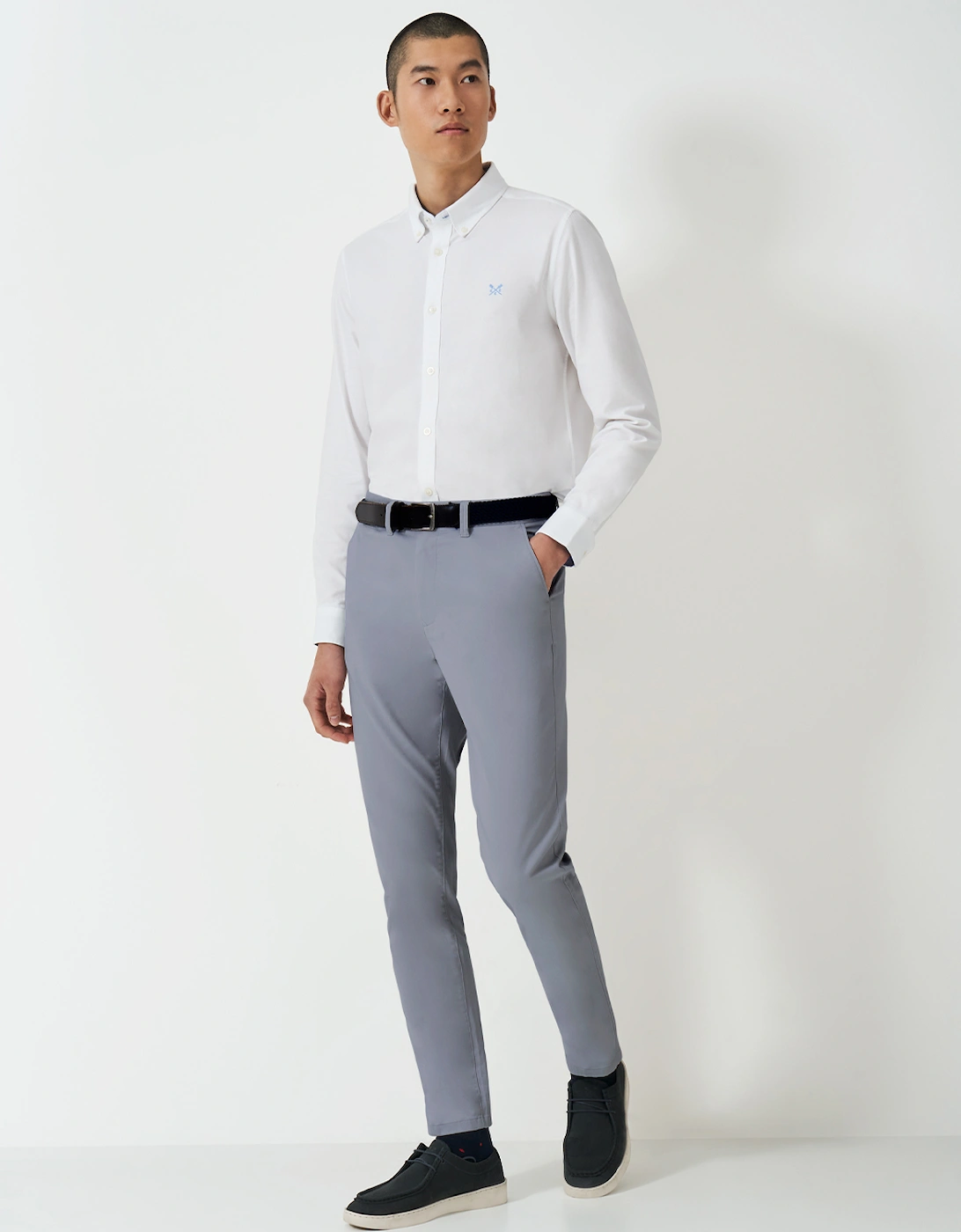 Men's Slim Chino Trouser Flint Grey