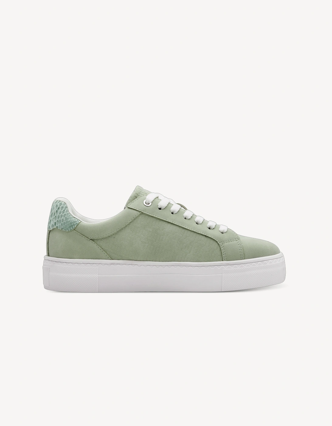 Women's 1-23313-41-760 Lace Up Trainer Mint