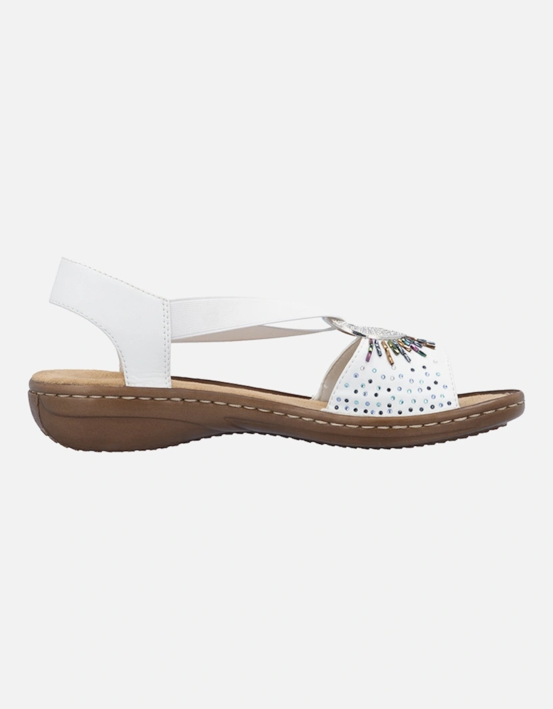 60880-80 Women's Sandal White