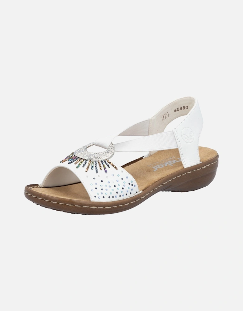 60880-80 Women's Sandal White