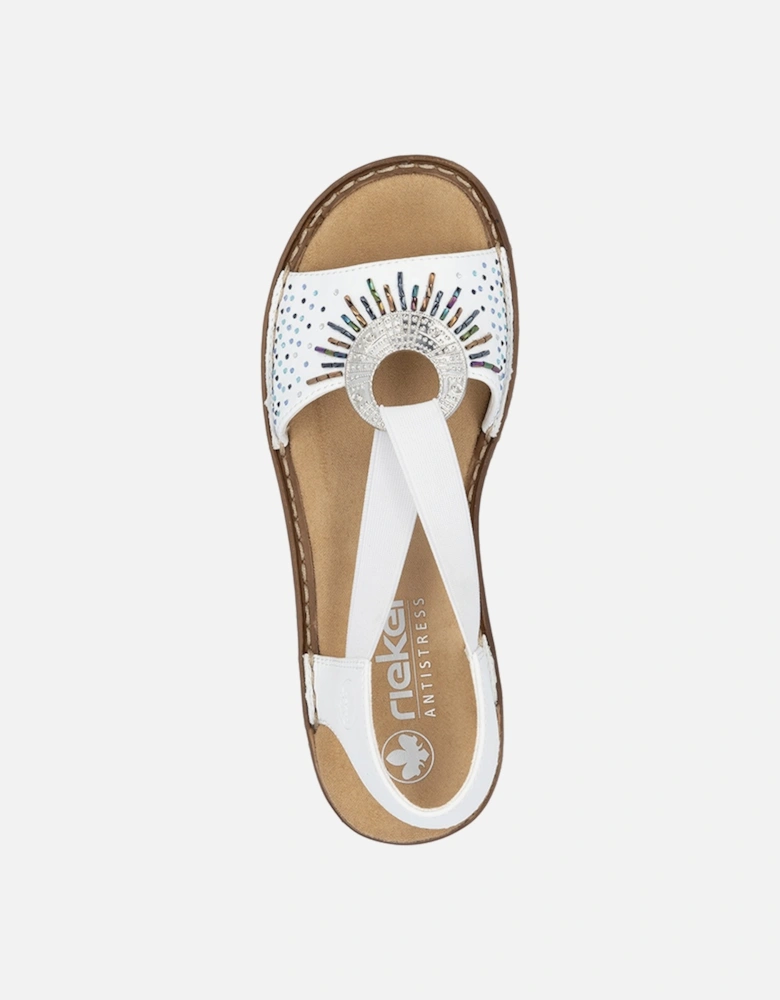 60880-80 Women's Sandal White