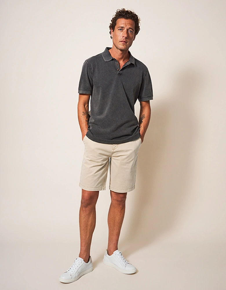 Men's Sutton Organic Chino Short Light Natural