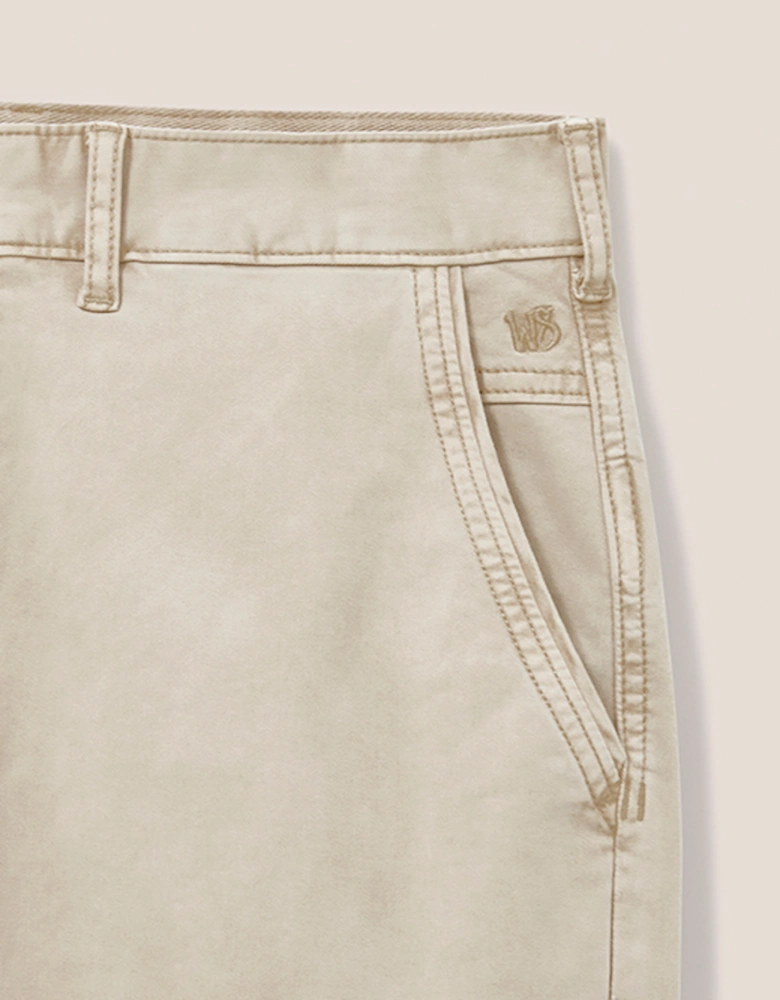 Men's Sutton Organic Chino Short Light Natural