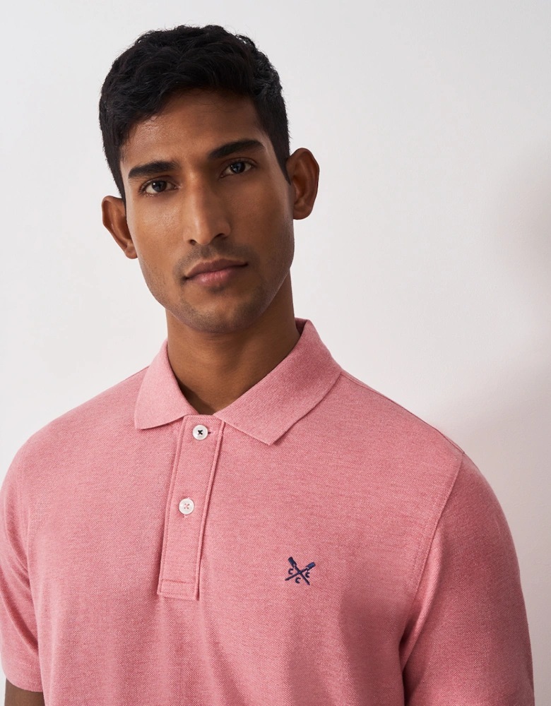 Men's Classic Pique Polo Flamingo Plume