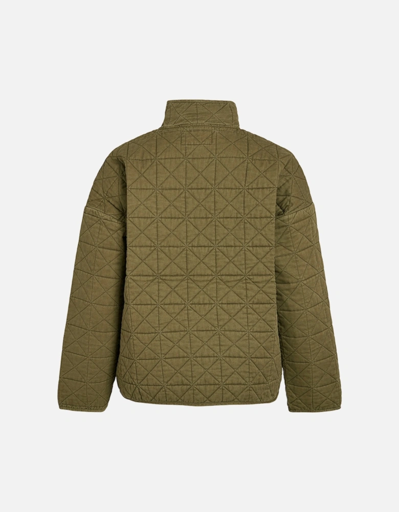 Esmall Quilted Long Sleeve Jacket Capulet Olive