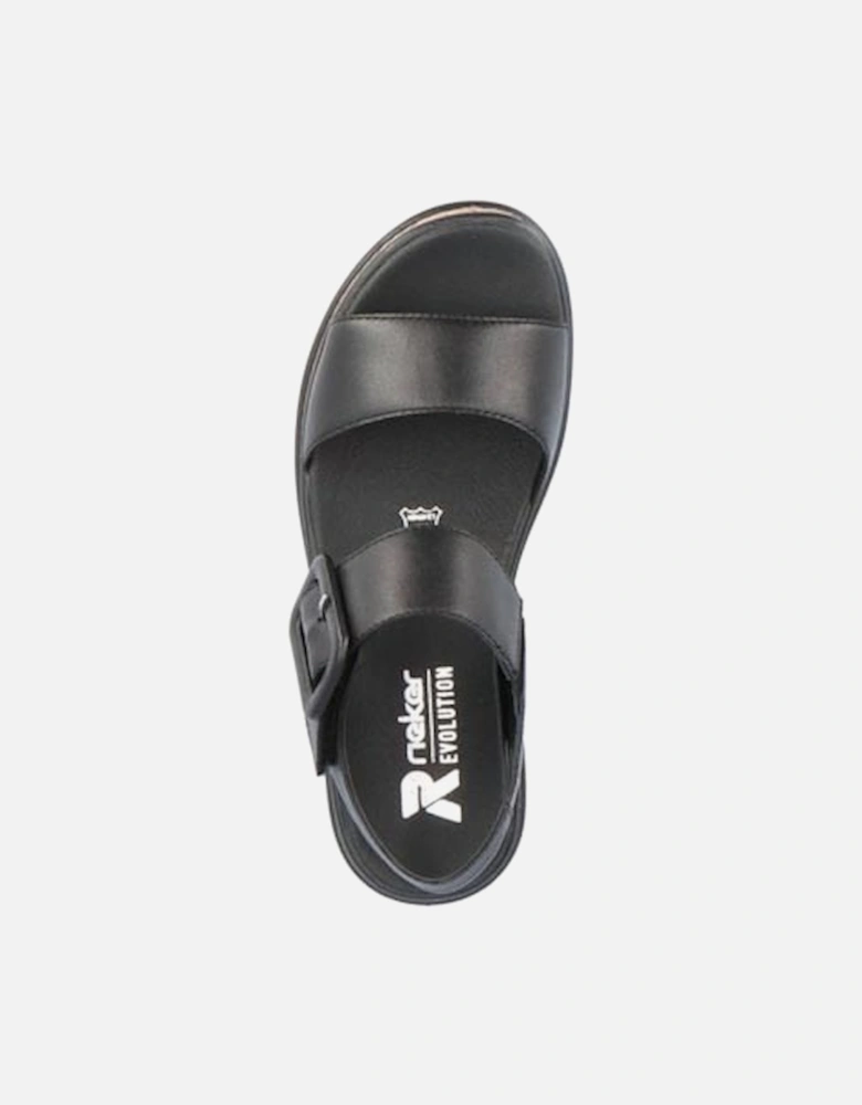 Women's W0800-00 Sandals Black