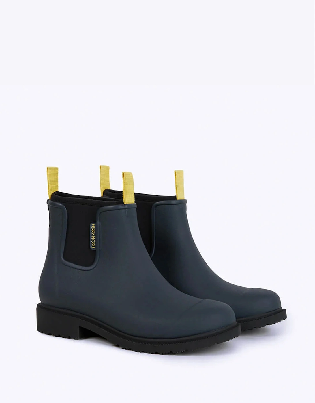 Unisex Bobbi Wellington Boot Enhanced Traction Midnight, 6 of 5