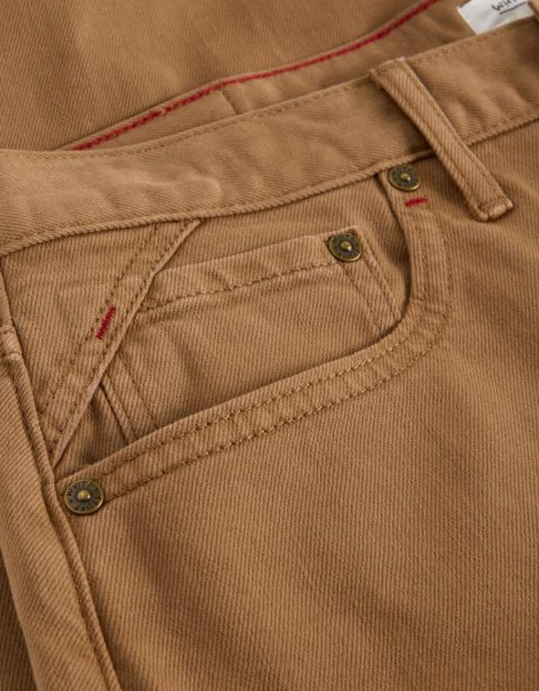 Men's Eastwood Garment Dye Jean Regular Mid Tan