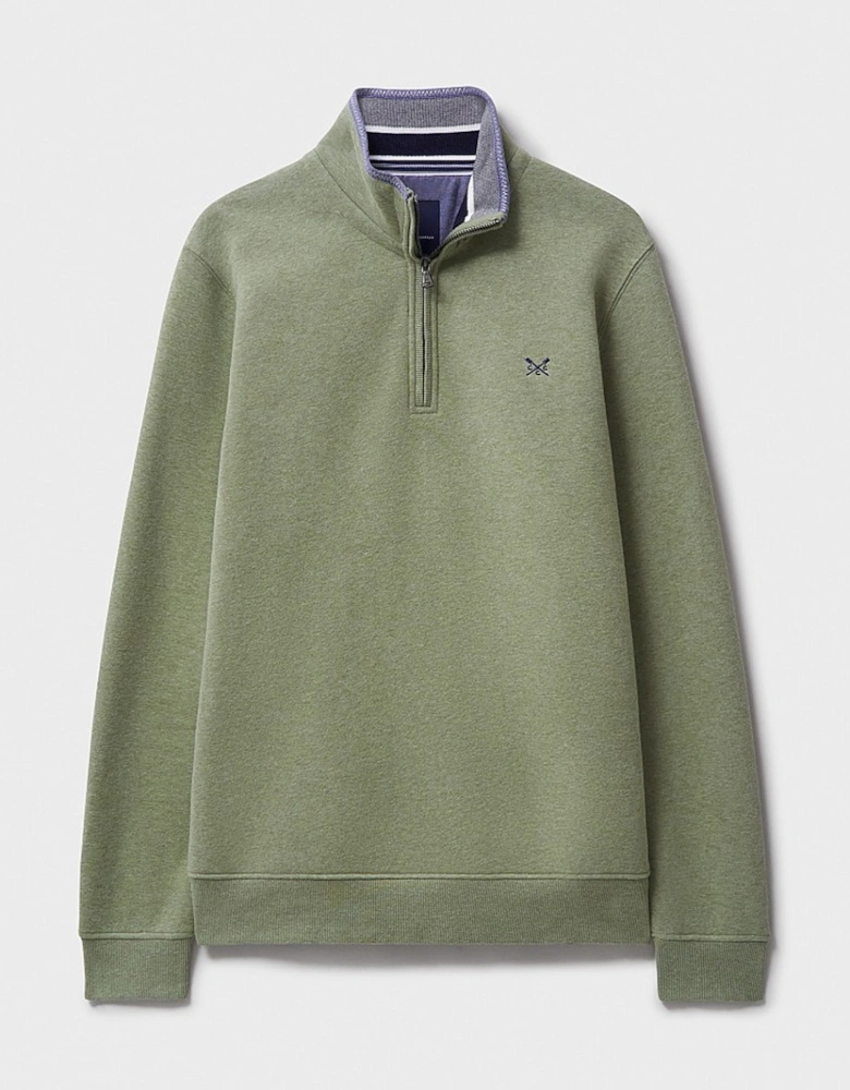 Men's Classic 1/2 Zip Sweat Artichoke Marl