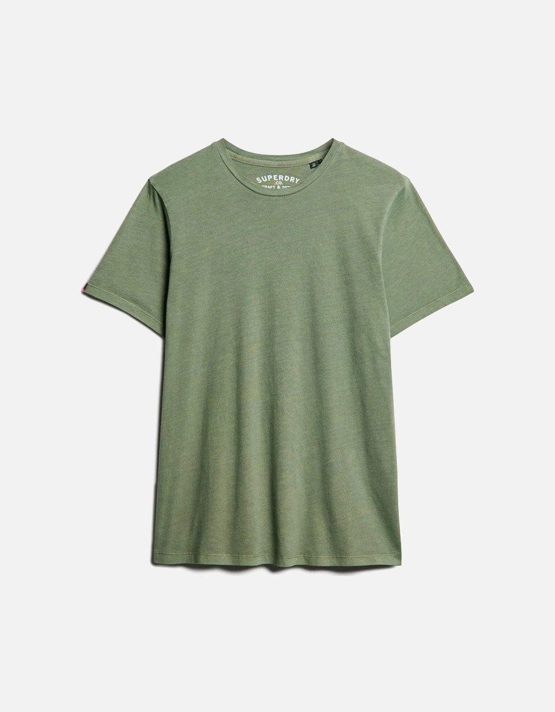 Men's Classic Essential Tee Washed Jewel Green