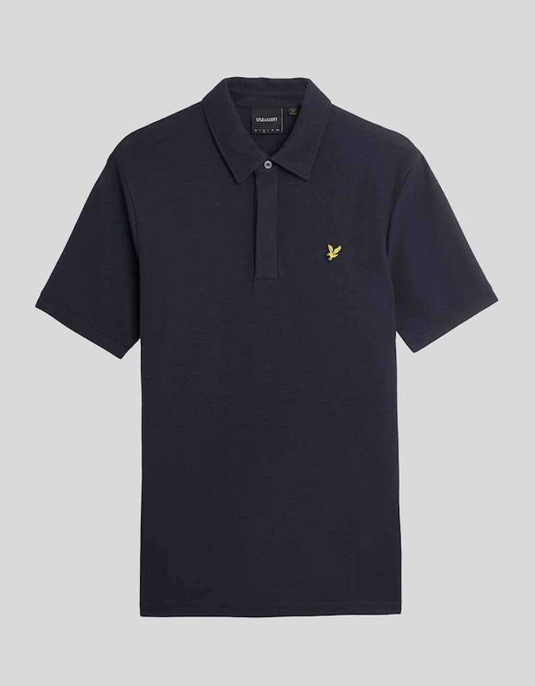 Shirt Collar Pique Polo Shirt