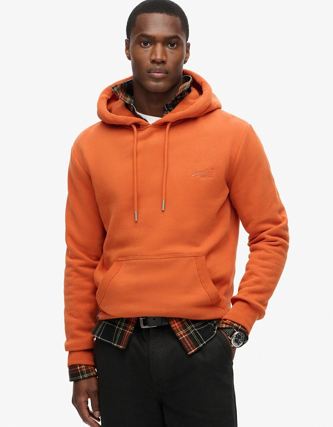 Essential Logo Hoodie - Orange, 2 of 1