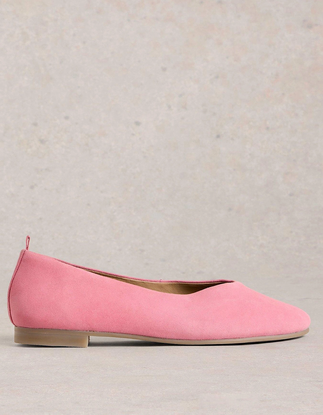 Cheri Leather Ballerina Pump - Pink, 2 of 1