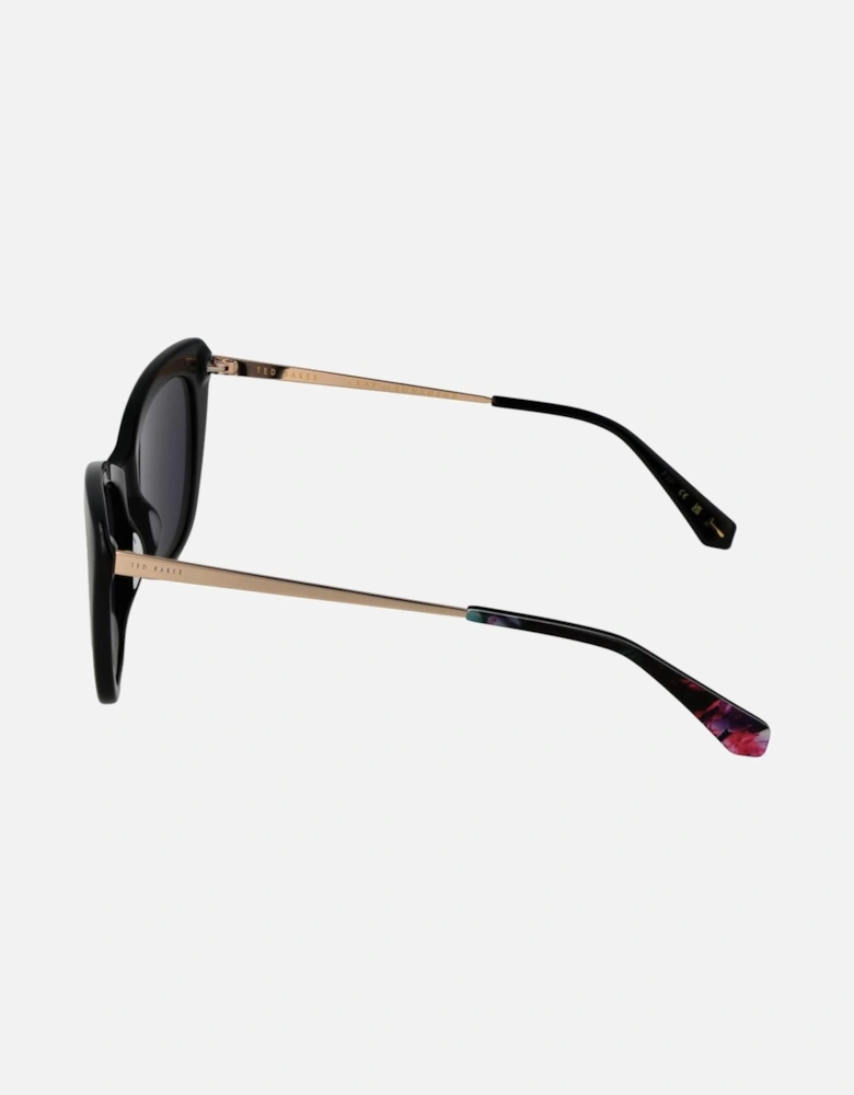 Cat Eye Acetate Full-Rim Sunglasses Women - Black