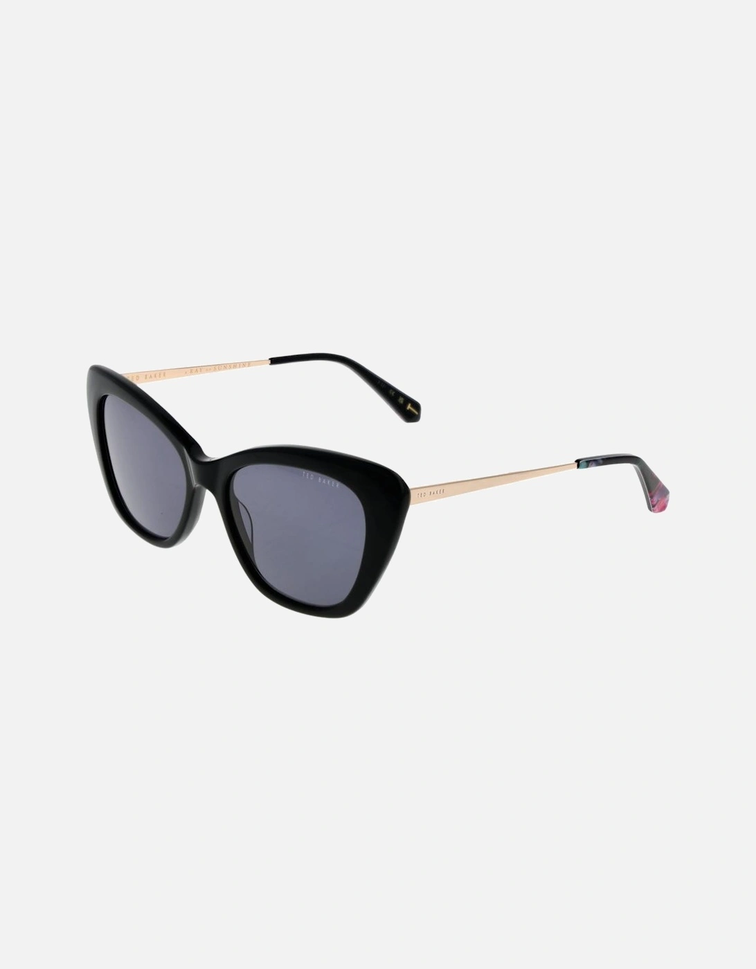 Cat Eye Acetate Full-Rim Sunglasses Women - Black, 6 of 5