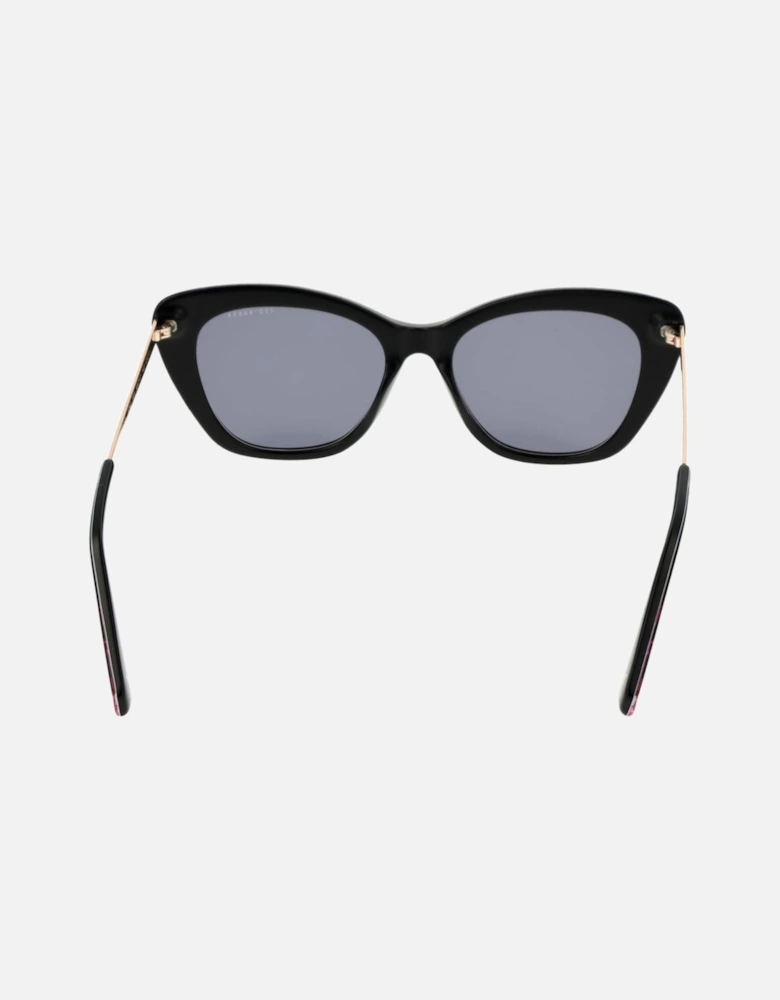 Cat Eye Acetate Full-Rim Sunglasses Women - Black