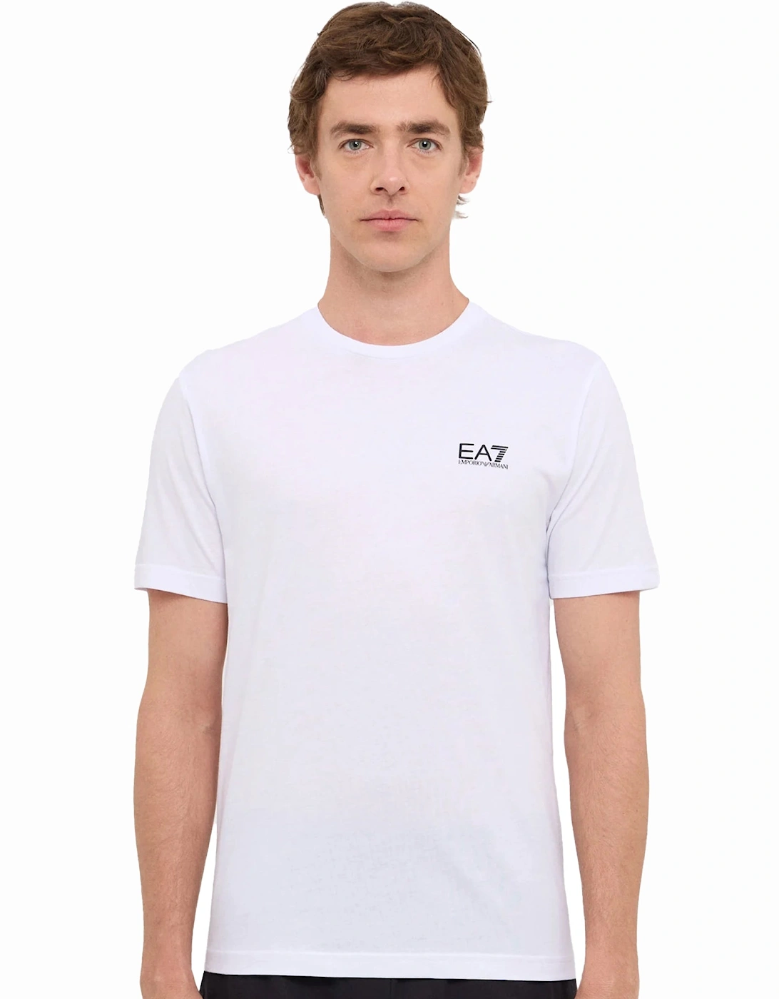 Emporio Armani Pima Cotton Identity T-Shirt White