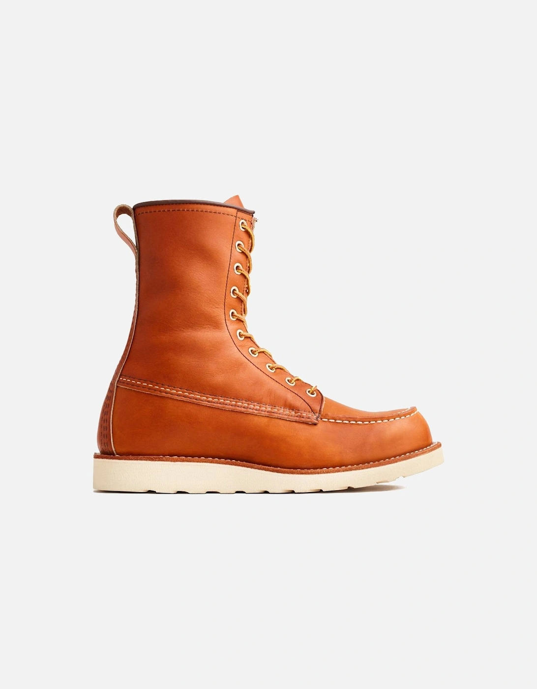 Men's Red Wing 8" Moc Toe Boot - Brown - Size: 8