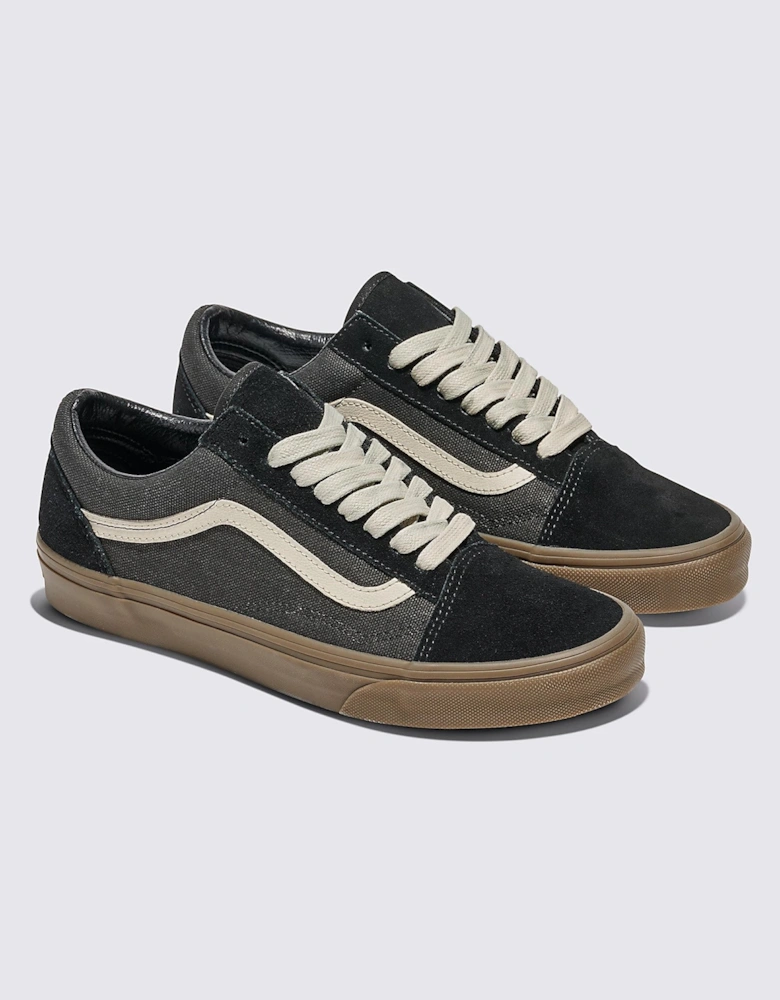 Heavy Canvas Black Trainers