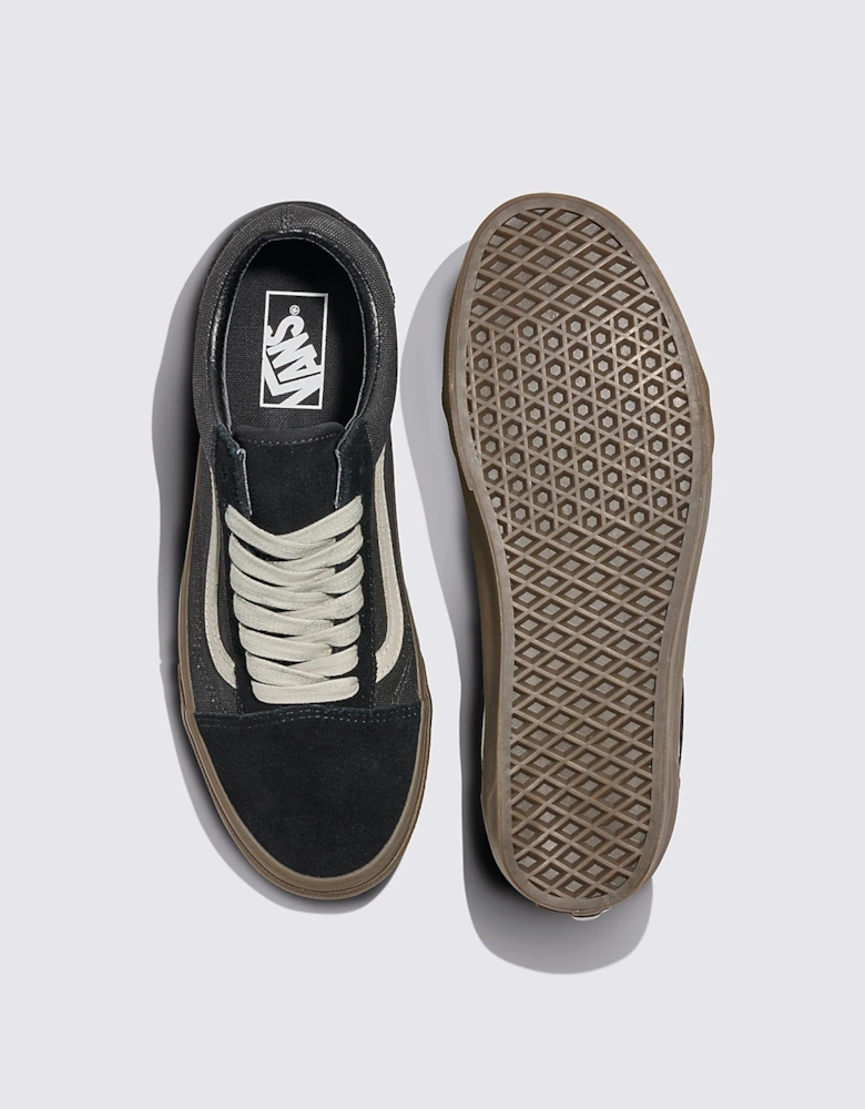 Heavy Canvas Black Trainers