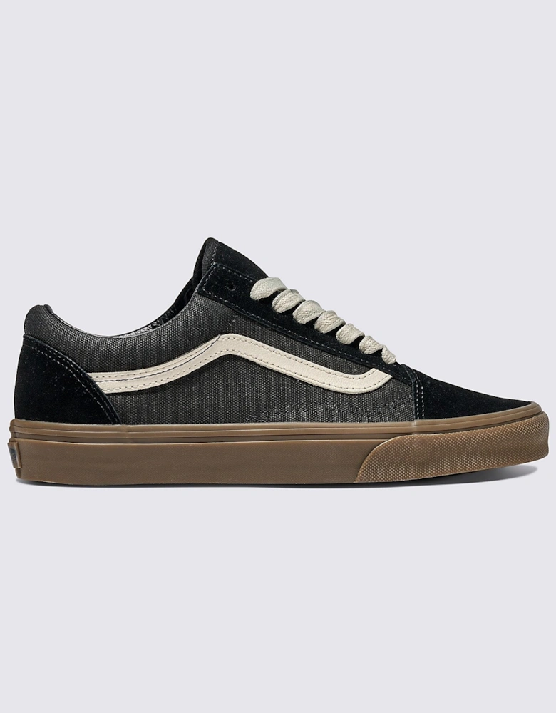 Heavy Canvas Black Trainers