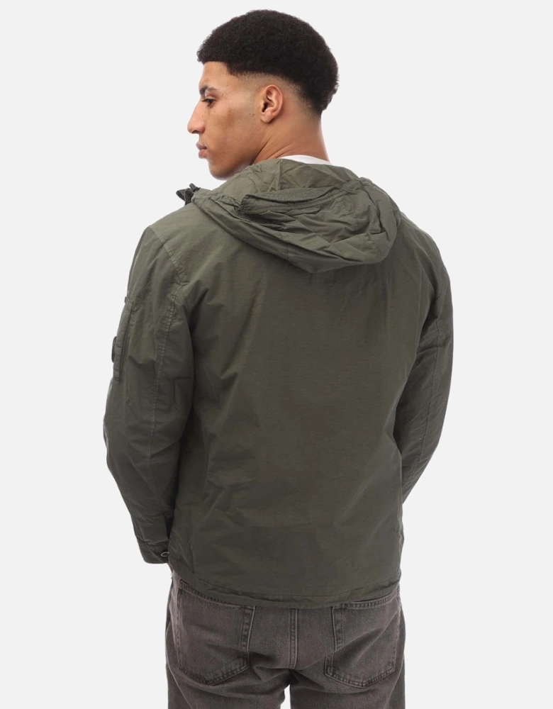 Flatt Nylon Hooded Overshirt