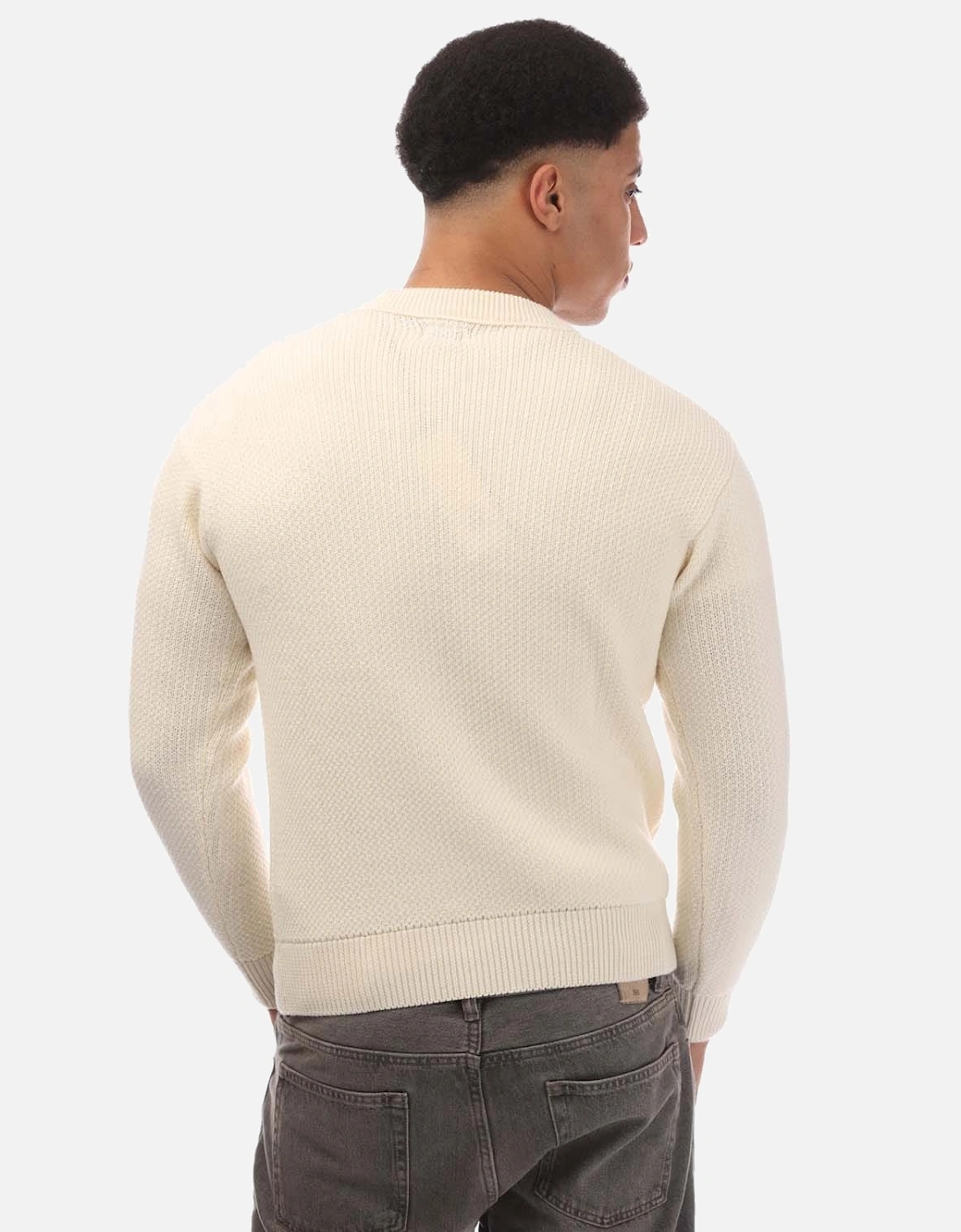 Re-Wool Lens Crewneck Sweater